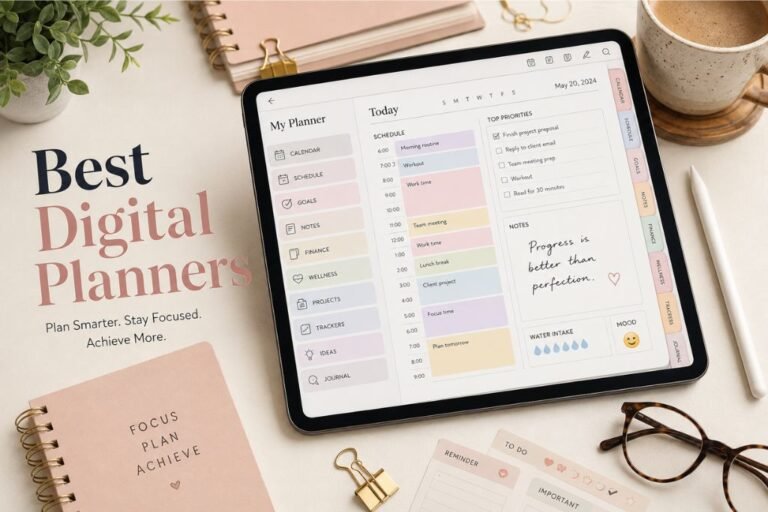 Best Digital Planners for 2026: Top Picks for Productivity, Planning and Creativity
