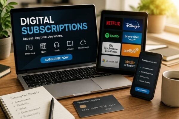 Companies Offering Digital Subscriptions