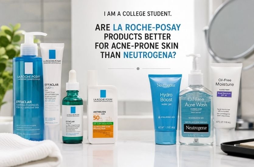 Are La Roche-Posay Products Better for Acne-Prone Skin Than Neutrogena?