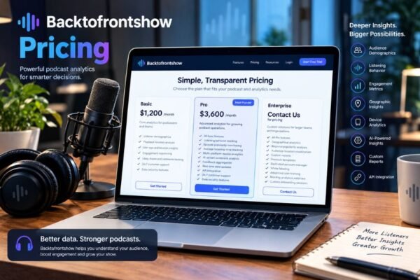 Backtofrontshow Pricing