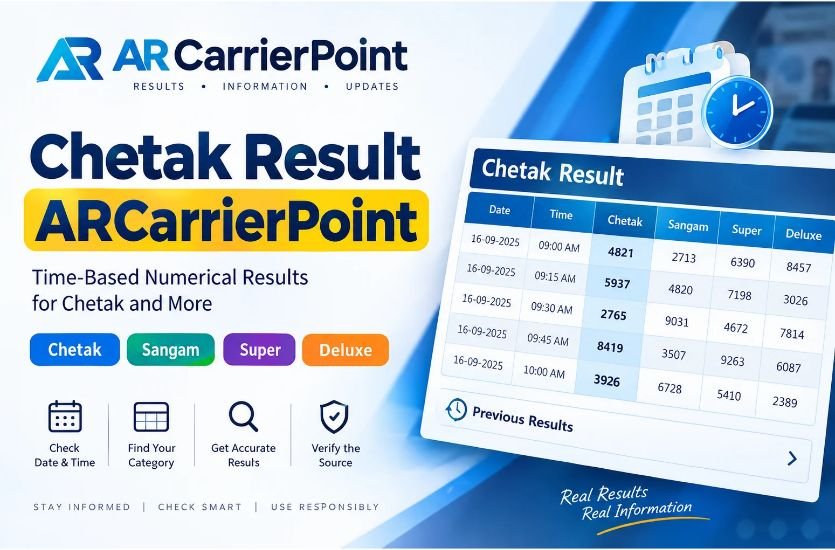 Chetak Result ARCarrierPoint