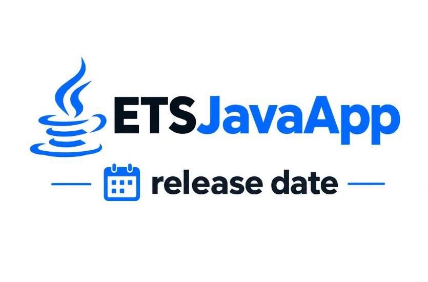 ETSJavaApp Release Date