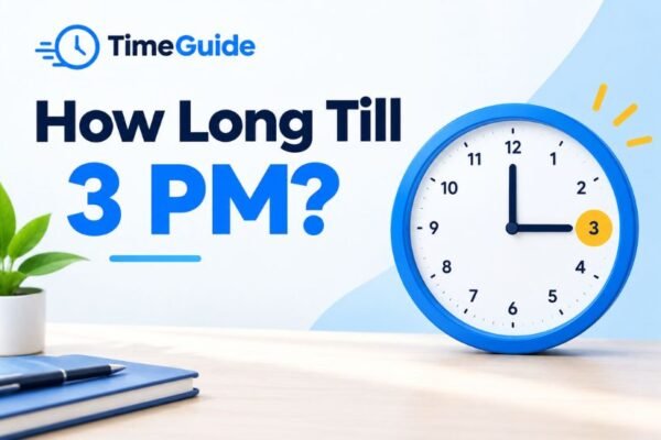 How Long Till 3 PM?