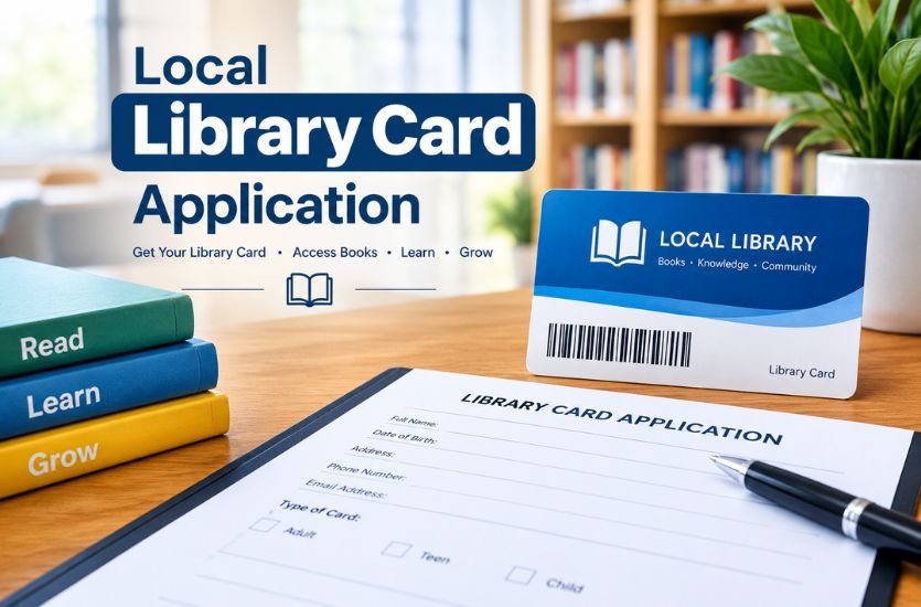 Local Library Card Application