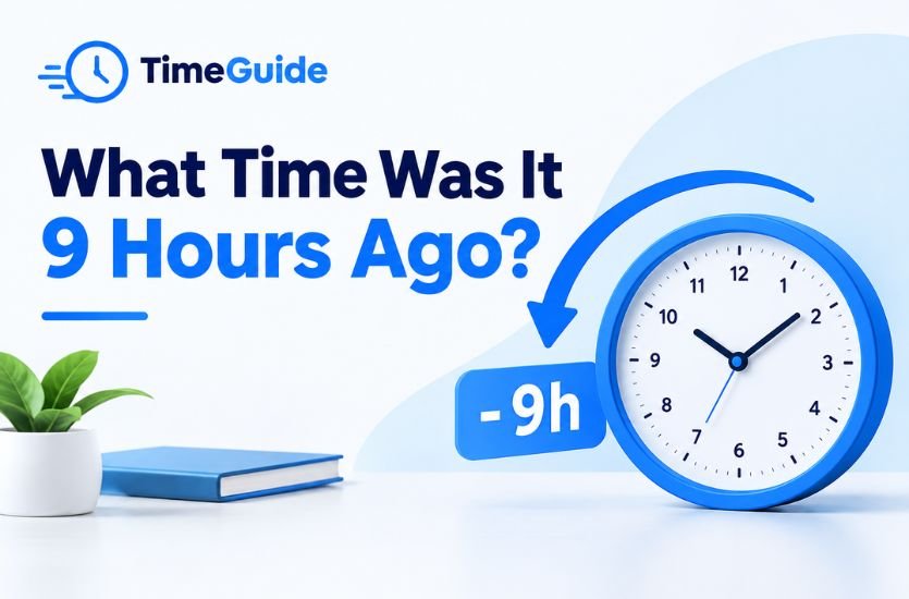 What Time Was It 9 Hours Ago?