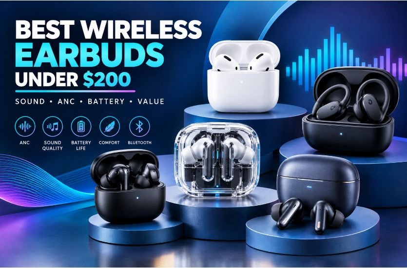 Best Wireless Earbuds Under 200 Dollars 2024