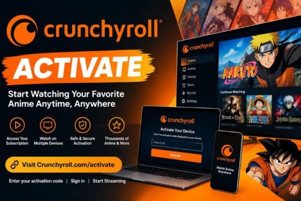 Crunchyroll Activate