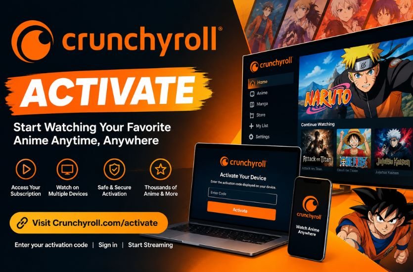 Crunchyroll Activate