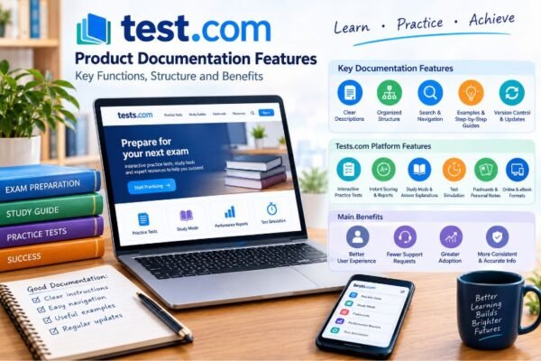 test.com Product Documentation Features