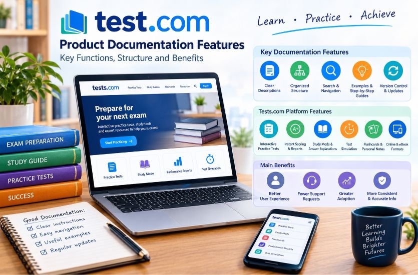 test.com Product Documentation Features